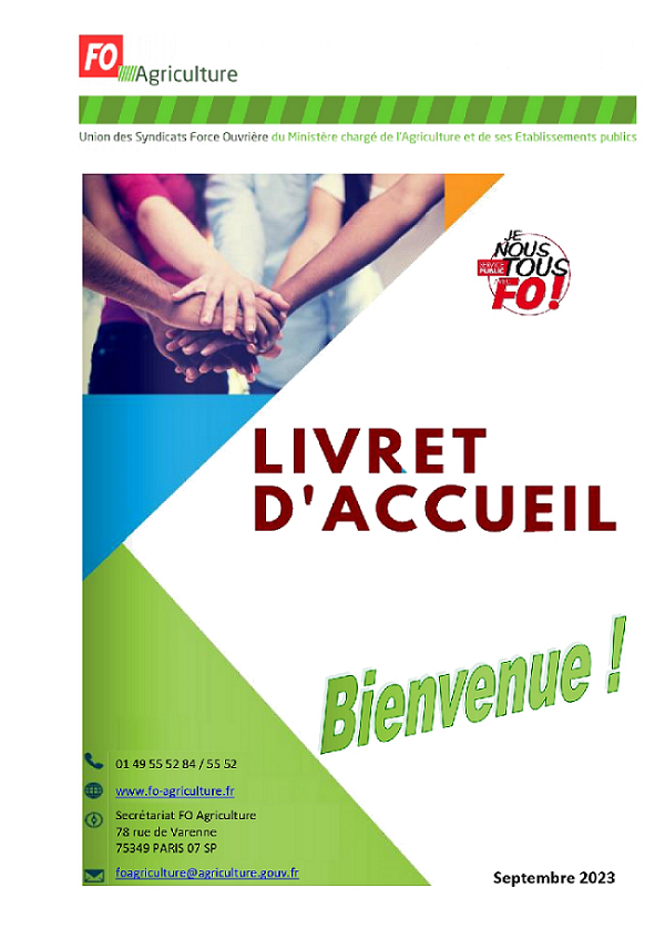 Livret d’accueil 2023 du nouvel arrivant
