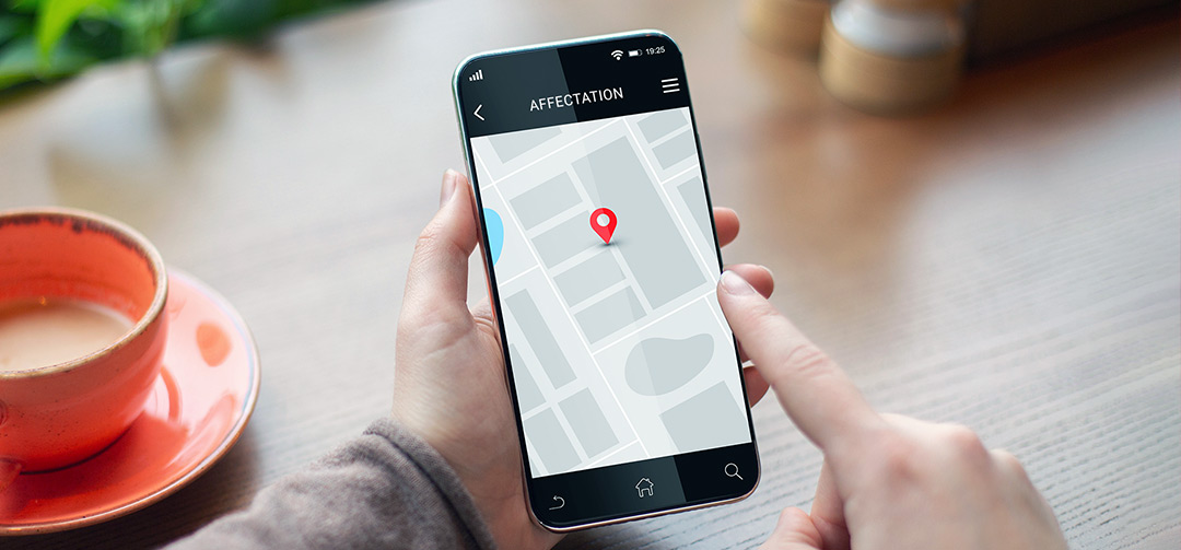 Localisation de votre affectation (Mobile)