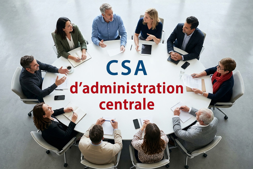 CSA d'administration centrale