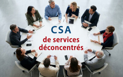 Comité social d’administration du réseau des services déconcentrés du 31 janvier 2024