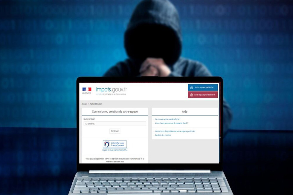 cyber-attaque-site-impots Illustration de la cyber-attache du site des impôts en août 2026